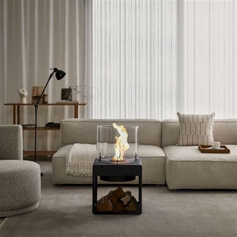 Bioethanol Kamin Pop 8L EcoSmart Fire Insel Modern Offene