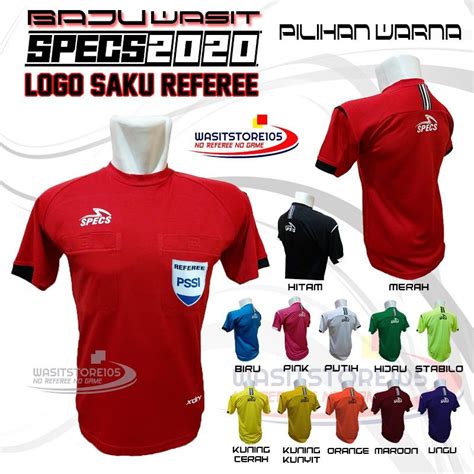 Jual BAJU TUGAS WASIT LIGA 1 2020 2021 BIG SIZE SAKU REFEREE PSSI