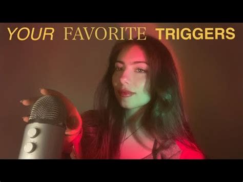 Asmr Doing Your Favorite Triggers The Asmr Index