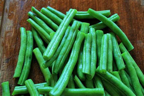 Hd Wallpaper Sliced String Beans Green Beans Legumes Fresh Cut