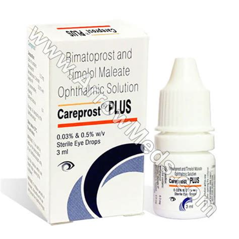 Careprost Plus 3 Ml Enhancing Eyelashes And Protecting Eye