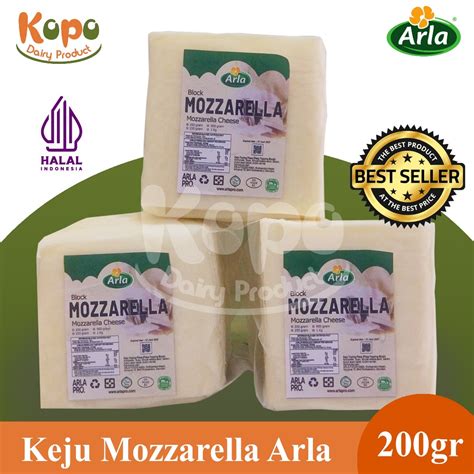 Jual Keju Mozzarella Arla Arla Mozzarella Chesse 200gr Shopee