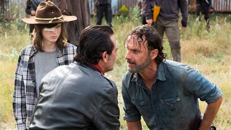 Rick Goes To War With Negan On Amcs The Walking Dead