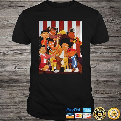 The Boondocks Huey Freeman And Penny Proud Shirt Shirt