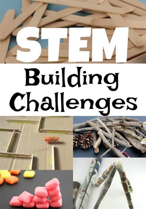 Super Fun Stem Building Challenges That Work Great In The Classroom