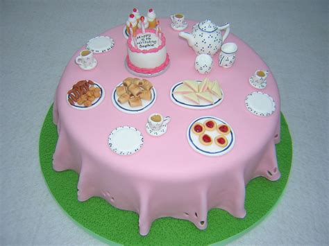 Tea Party Cakes Decoration Ideas Little Birthday Cakes