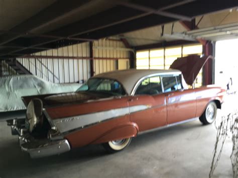 1957 Chevrolet Bel Air 4 Door Continental Kit Original For Sale