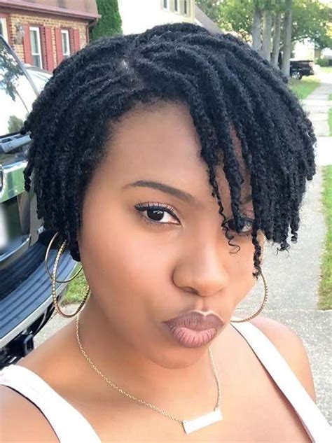 23 Trendy Ways To Wear Sisterlocks In 2019 Stayglam Short Locs Hairstyles Natural Hair