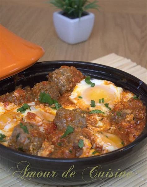 Tajine De Kefta Aux Oeufs Facile Amour De Cuisine