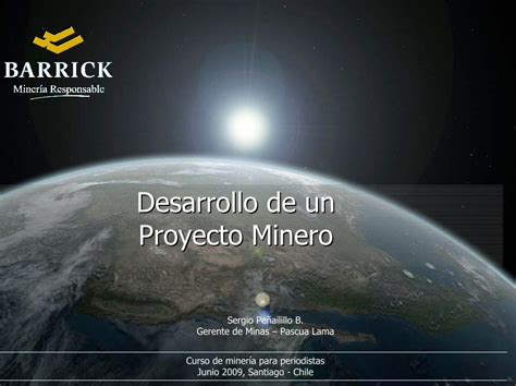 Pdf Desarrollo De Un Proyecto Minero Pascua Lama Desarrollo De