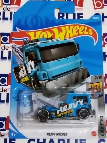 Hot Wheels Grua Heavy Gritcher Azul Mercadolibre