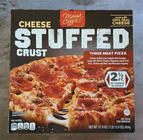 Mama Cozzi's Cheese Stuffed Crust Pizza | Aldi Reviewer