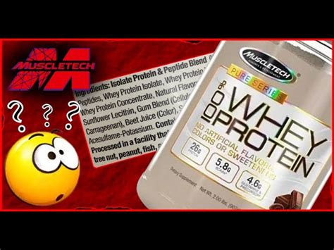 42 Muscletech Pure Series Whey Protein Review