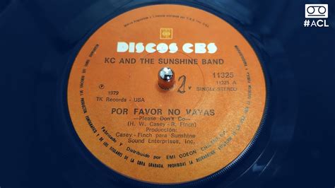 Kc The Sunshine Band Please Don T Go Vinyl Edici N