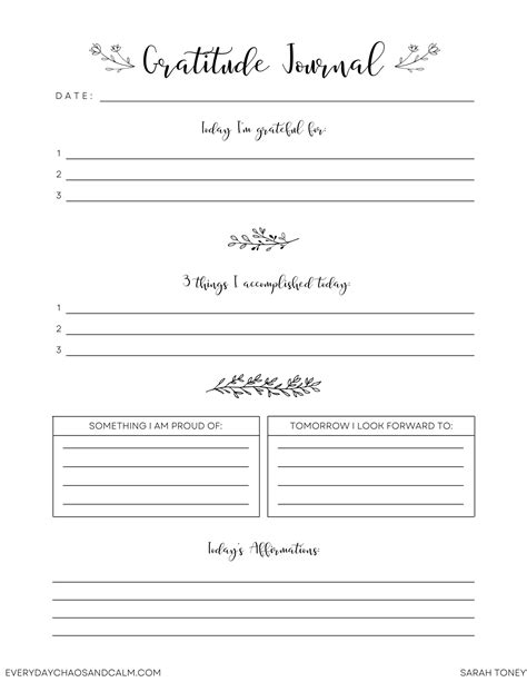 Free Printable Gratitude Journal Prompts For Adults Kids 54 Off