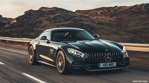 2019 Mercedes AMG GT C Coupé UK Spec Front Three Quarter Caricos