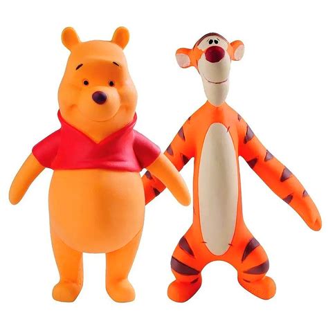 Kit Bonecos De Apertar Para Beb Pooh E Tigr O Disney Shopee Brasil