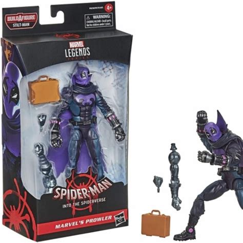 Marvel Legends Prowler Stilt Man Spider Man Into Spider Verse Figure