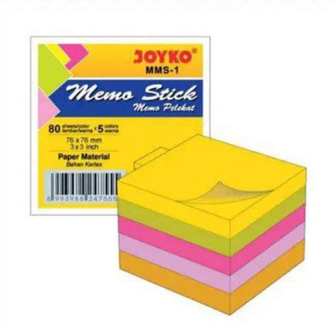 Post It Note 3M 654 Colour Isi 5 Pad