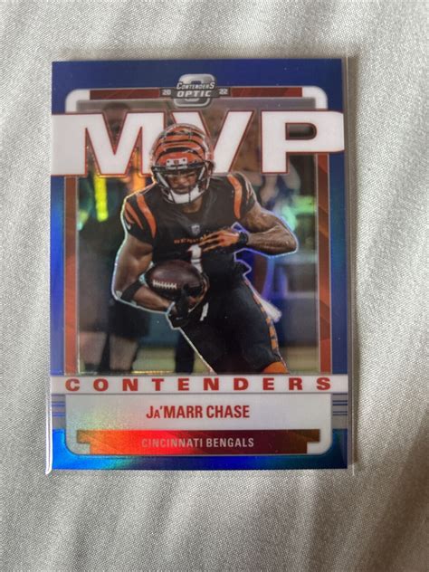 Panini Contenders Optic Mvp Contenders Blue Ja Marr Chase