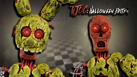 Ignited Springtrap ★ Tjoc Halloween Edition Polymer Clay Tutorial