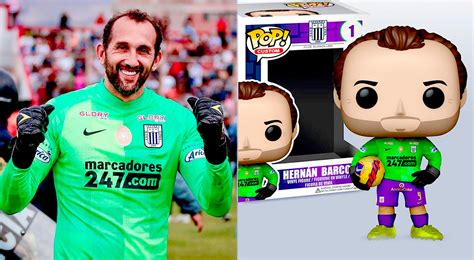 Hincha de Alianza Lima diseña Funko pop de Hernán Barcos y causa