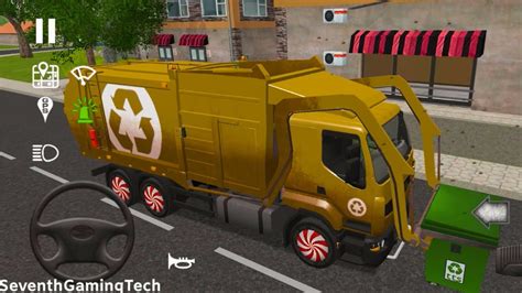 Front Loader Powerful Garbage Truck 🚛🚛 Trash Truck Simulator Mobile