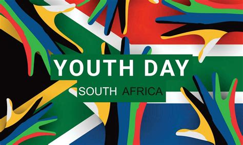 Youth Day South Africa 16 June Background Banner Card Poster