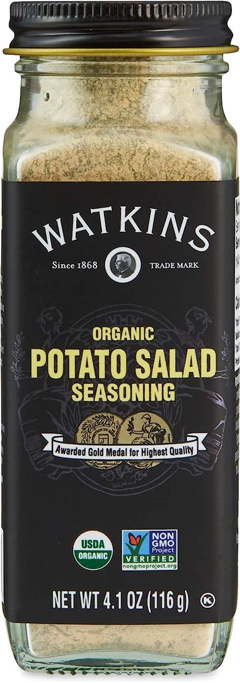 Watkins Gourmet Organic Spice Jar Potato Salad Seasoning Non Gmo