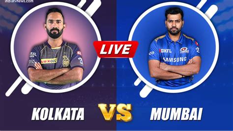 KKR Vs MI Live Streaming Cricket IPL 2019 Watch Live Match Kolkata