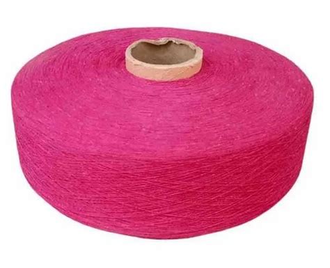 Ring Spun Ply Pink Weaving Combed Cotton Yarn Count At Rs Kg