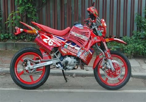 Berbagai Style Modifikasi Motor Cross Variasi Motor Mobil Terbaru