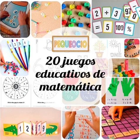 20 juegos educativos para aprender matemáticas Juegos matematicos