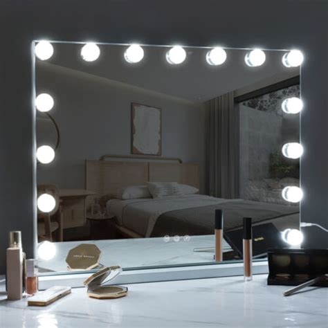 Fenchilin Hollywood Spiegel Mit Beleuchtung Make Up 15 Led