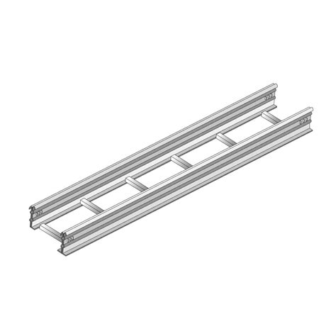 Hdg Hot Dip Galvanized Ladder Cable Tray System Longjoy Cable