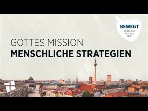 Bibelprojekt Gottes Mission Menschliche Strategie Christian