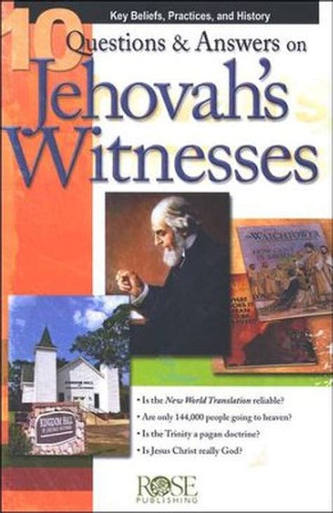 Jehovahs Witnesses Pamphlet