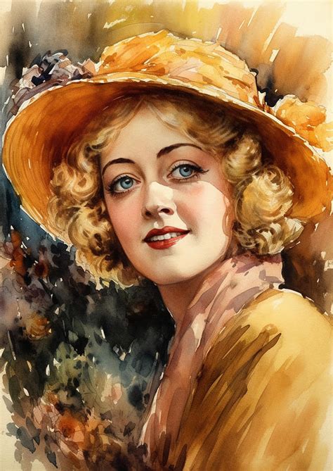 Marion Davies Digital Art By Thuy Dinh Thi Fine Art America