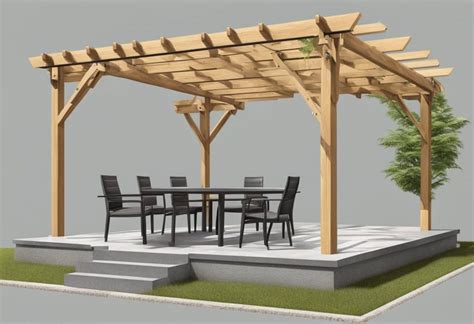 How To Anchor A Pergola To Concrete Pergolaz