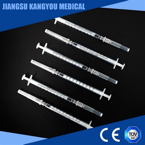 Disposable Safety Medical Injection Plastic Luer Lock Slip Syringe With