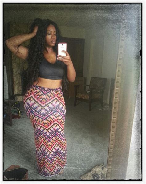 Maxi Skirt Crop Top For The Curvy Thick Woman If You Follow My Curvy