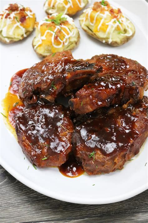 Crock Pot BBQ Pork Chops An Easy Toss And Go Recipe A Simple Tweak