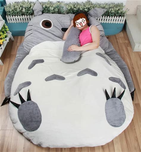 Aliexpress Buy Large Size Cartoon Big Totoro Bed Cushion Tatami