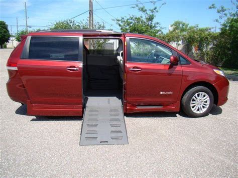 Toyota Sienna Xle Braun Rampvan Handicap Wheelchair Mobility Van