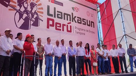 DRTPE Piura Participo En El Lanzamiento Del Programa Llamkasun En El