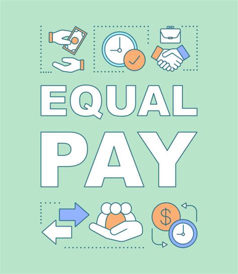 Equal Pay For Equal Work Illustrations Royalty Free Vector Graphics