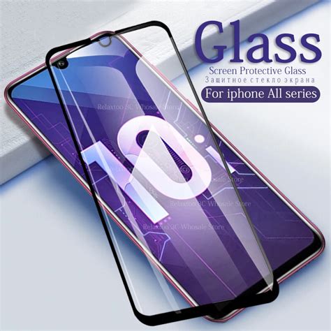 Защитная пленка на весь экран для Honor 10i из закаленного стекла для ...