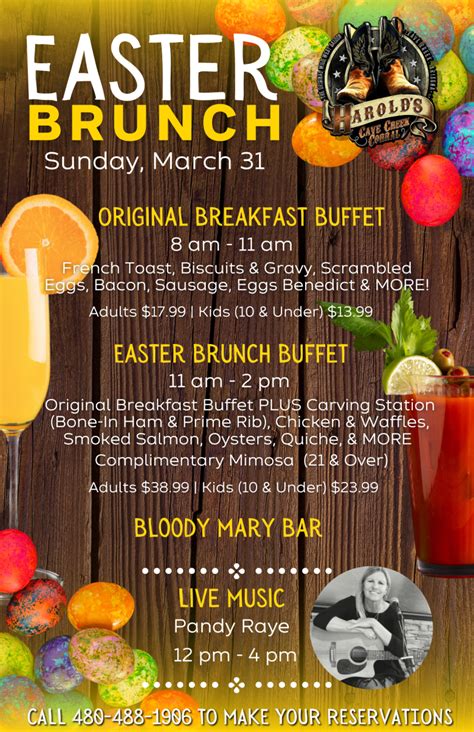 Easter Brunch Harold S Cave Creek Corral