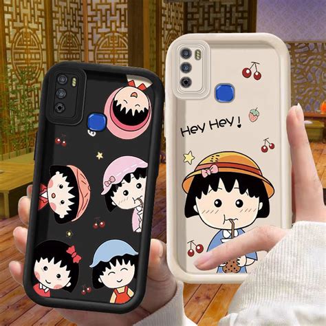 Jual Chibi Maruko Chan Soft Case Untuk Infinix Hot Lite I Play Nfc Note Pro