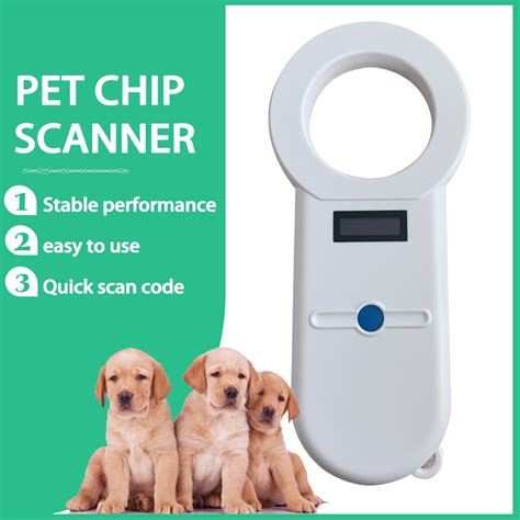 Sensitive Digital Pet Scanner ISO11784/5 Animal Pet ID Reader Chip ...